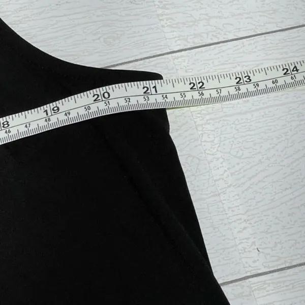 Roz & Ali Black Sleeveless High Neck Blouse Size Large - Image 7