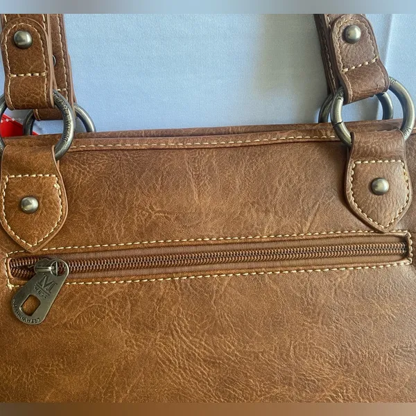 Tribal‎ Ethnic Western Style Shoulder Bag, Cognac Color, Simple & Beautiful - Image 8