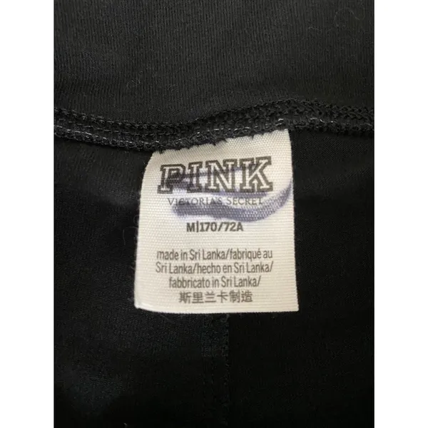Victoria’s Secret PINK Black Athletic Skort Built-In Shorts Size M - Image 3