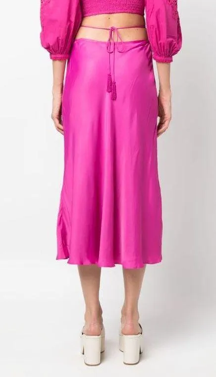 Farm Rio Satin Skirt - Image 2