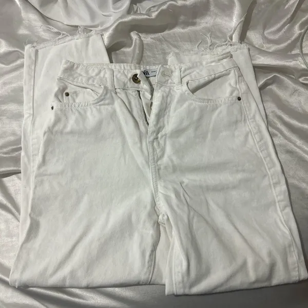 ZARA White Jeans - Image 2