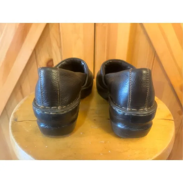 Sonoma Brown Leather Slip On Shoes SNDARIABROWN Size 7.5 - Image 4