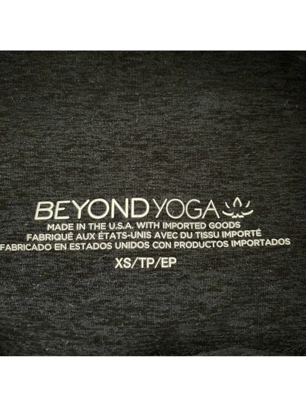 Beyond Yoga Spacedye Vitality Colorblock Legging Darkest Night Caramel Toffee XS - Image 5