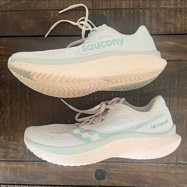 Saucony Ride 15 Womens Size 9.5 Pink‎ Athletic Running Shoes Sneakers FoamFit - Image 6