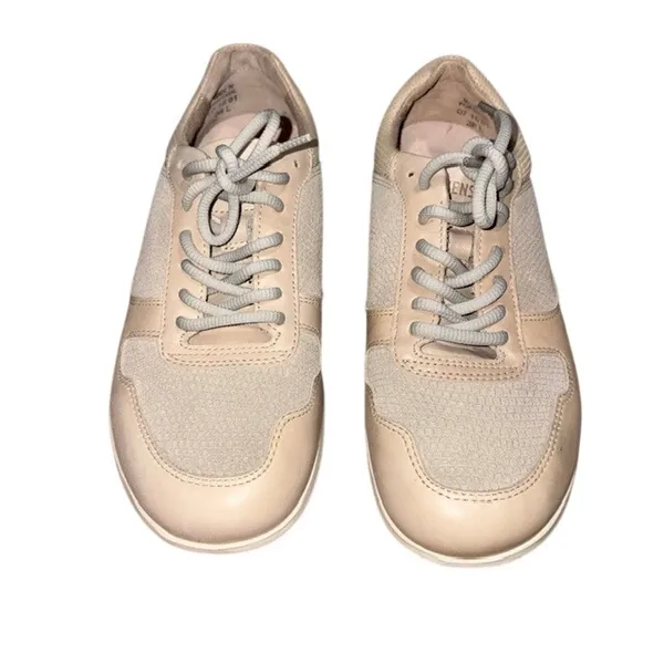 Birkenstock Cincinnati Leather Suede Lace Up Tie Sneaker Taupe 38 / 7 - 7.5 - Image 2