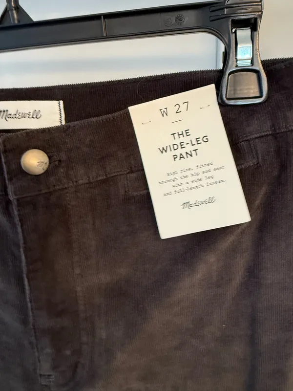 Madewell Wide-Leg Corduroy Pants - Image 5