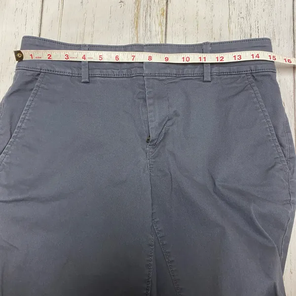 Ann Taylor Loft Working Core Roll Cuff Girlfriend Cut Twill Chinos Pants - Image 3