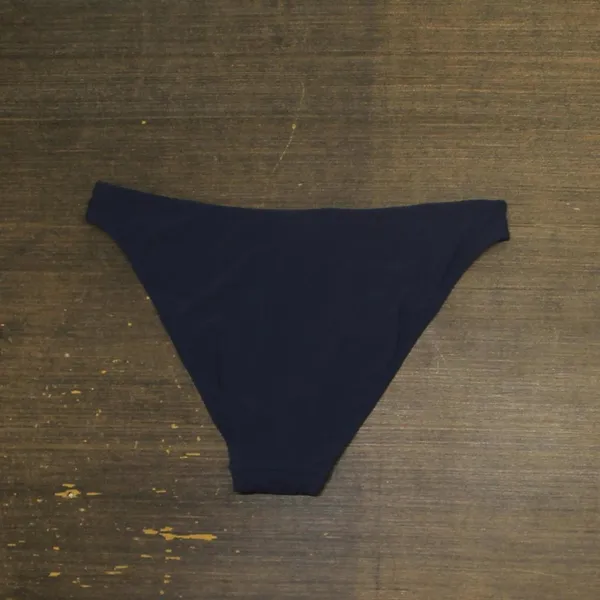 NWT Reiss Womens Millie Bikini Bottom 97607630 Navy Blue 10 - Image 3