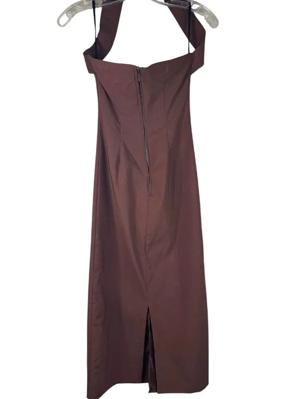 House of Harlow 1960 x REVOLVE Melody Midi Dress in Chocolate Brown XSmall Women - Image 7