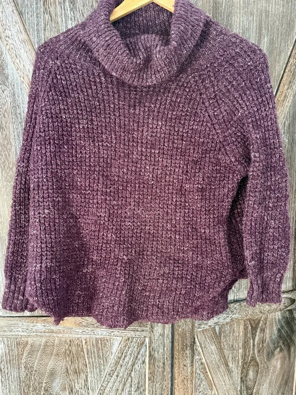 Free People Dylan Tweedy Pullover Sweater S - Image 2
