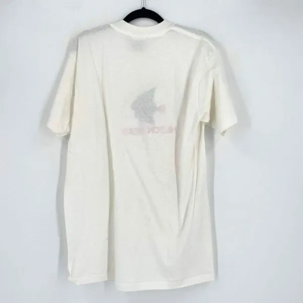 Vintage‎ 80s Hilton Head Single stitch Tropical Fish T-Shirt White Medium - Image 7