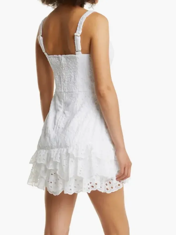 Lilly Pulitzer Rosalie Sleeveless Romper Size 00 Graduation Dress Bridal Party - Image 7