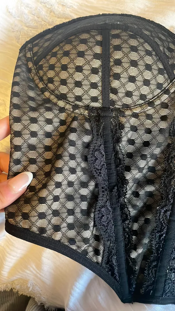 SheIn Lace Bustier Tube Top - Image 5