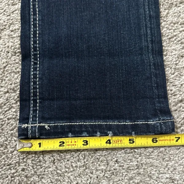 BKE Stella Med Rise Slim Fit Women's Dark Blue Jeans - Image 4