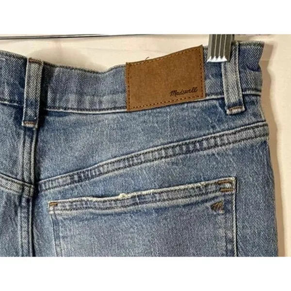 Madewell The '90s Straight Jean rondell wash Women's sz. 28 - Image 9