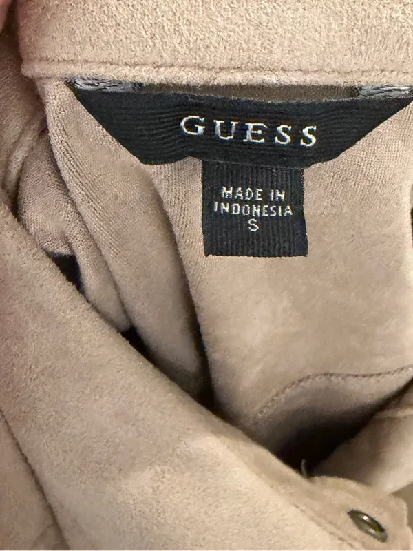 Guess Tan Western Shirt - Image 4