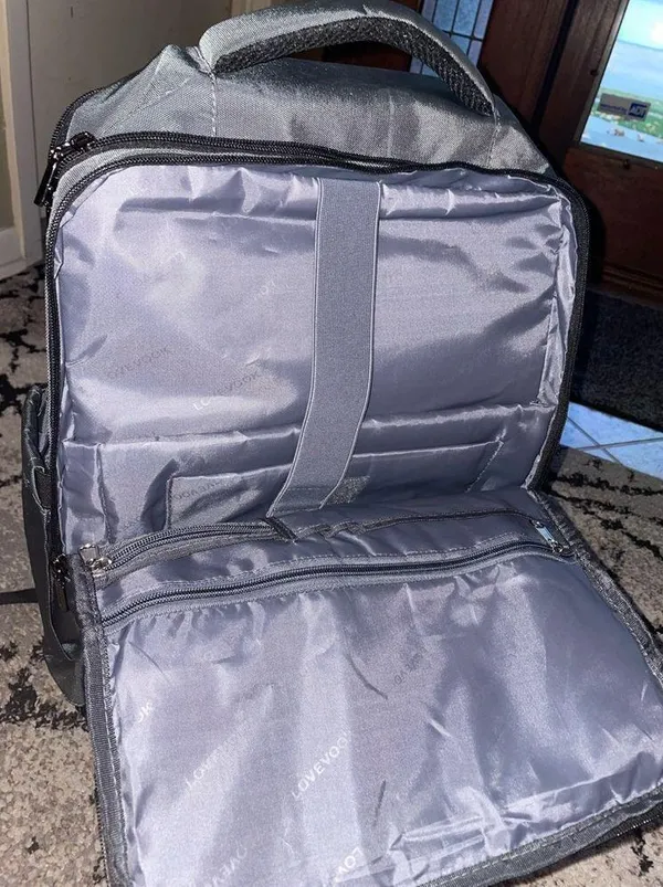 ⚠️ SOLD ⚠️Travel backpack Gray - Image 6