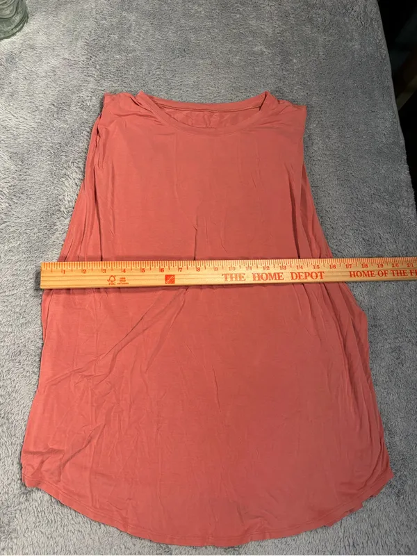 Lululemon muscle Tank Top coral orange - Image 5