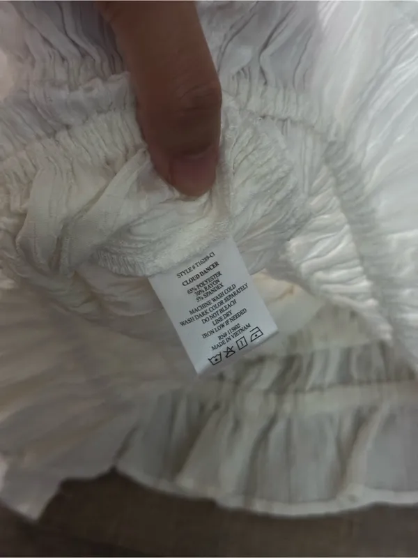 NWT $32 Nectar Clothing • Crop Top • White • Small - Image 8