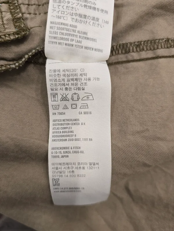 Abercrombie And Fitch utility style jacket green M - Image 6