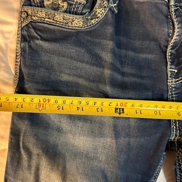 Rock Revival Jeans Size 31 Inseam 30 inches Tali Mid-Rise Bootcut - Image 5