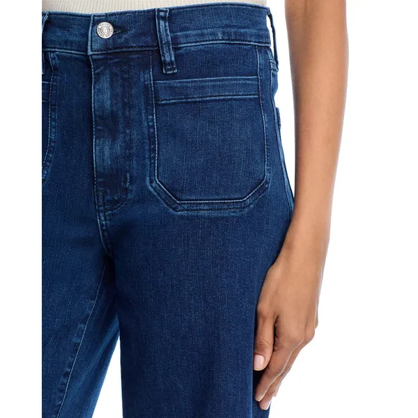 FRAME Le Slim‎ Palazzo Modernist Pocket Jeans in Loner Size 24 - Image 2