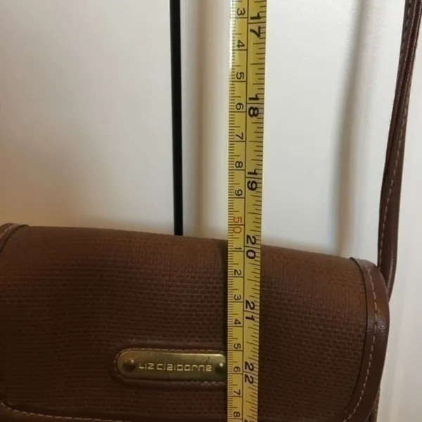 Vintage brown Liz Claiborne crossbody purse - Image 6