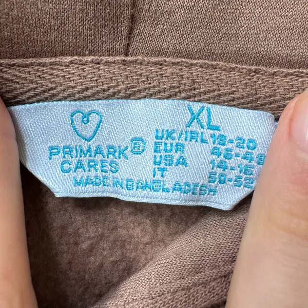 Primark Brown Original Sportswear Oversized Hoodie - Image 4
