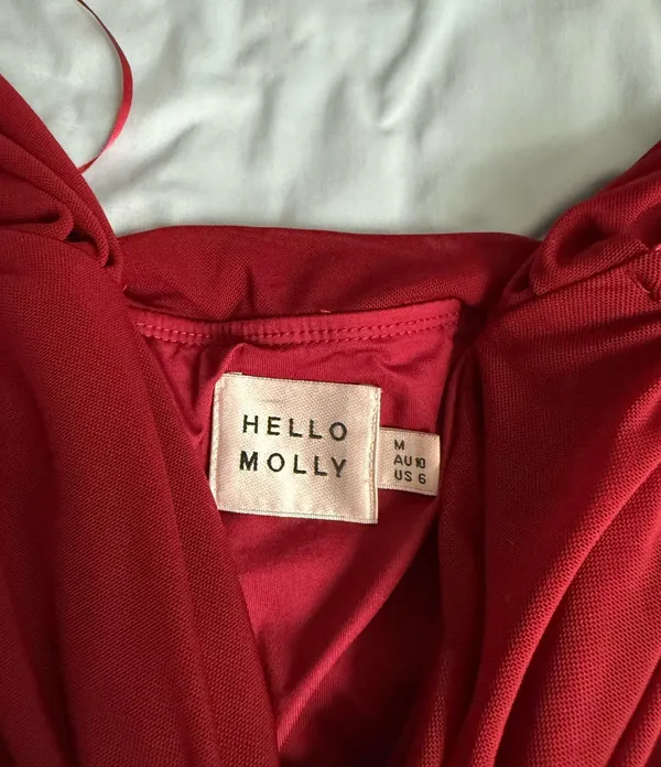 Hello Molly Red Dress Mini - Image 3