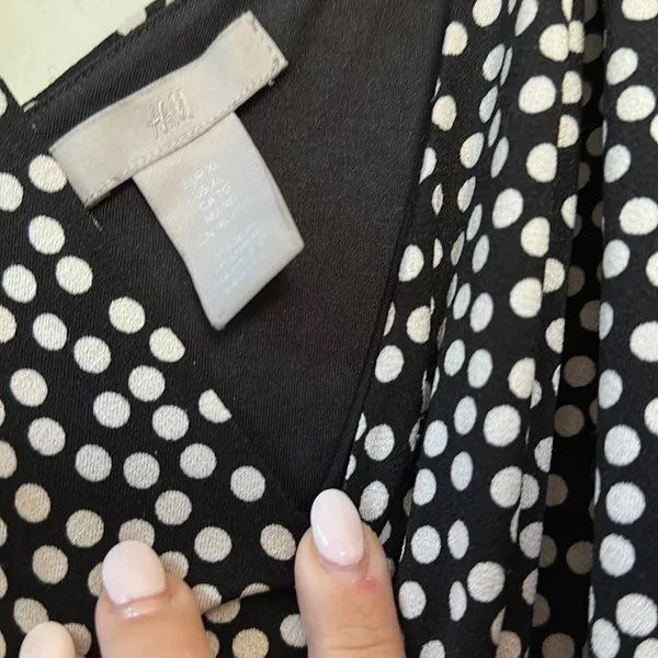 H&M‎ Polka Dot Maxi Dress - Image 4