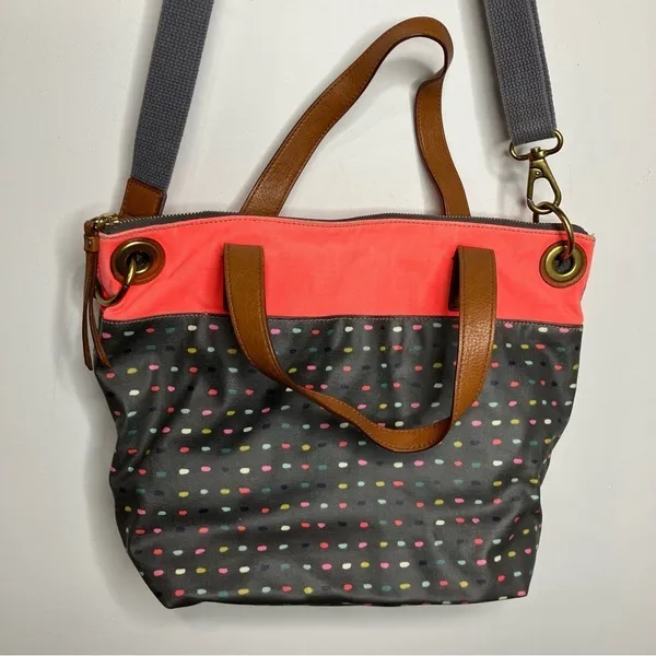 Fossil wipeable bag‎ crossbody bag multicolor - Image 5