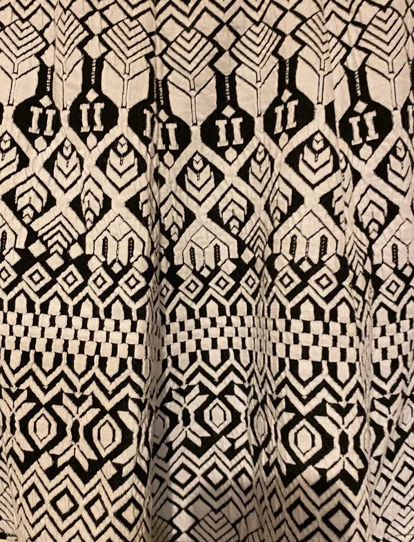 Aeropostale Black And White Mini Skirt - Image 2