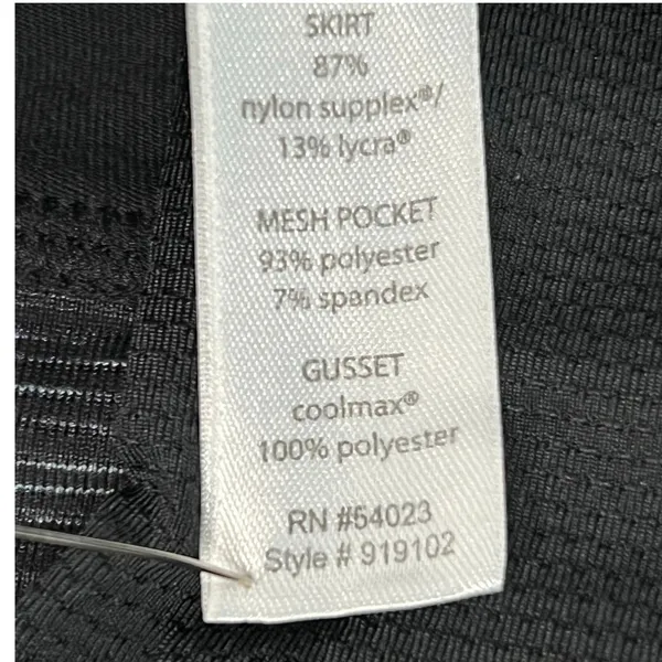 Athleta Contender 2 in 1‎ Skort Womens S Black Space Dye Running Trail Athletic - Image 12