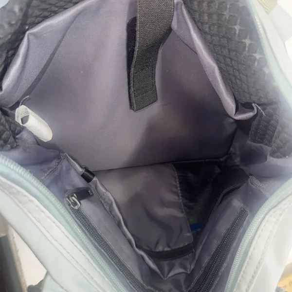 Open Story Travel Blue Nylon Laptop Bookbag School Multiple Compartment Backpack - Image 16
