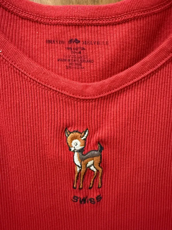Brandy Melville Deer Tank Baby - Image 3
