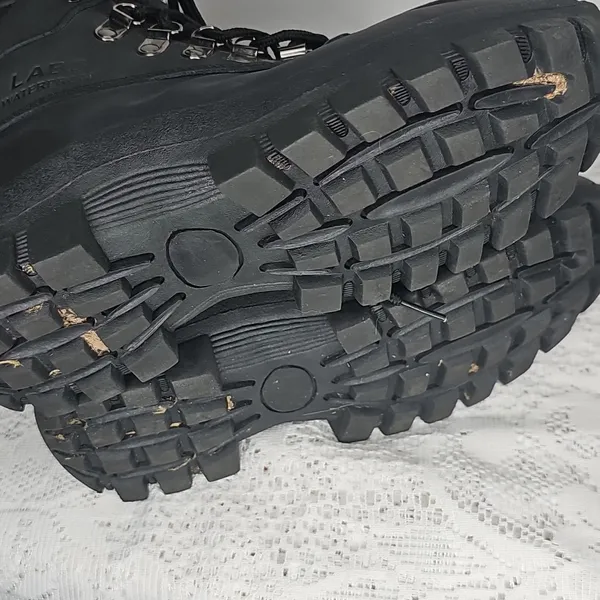Labo Waterproof Snow Winter Black lace up Boots Sz 6 - Image 6