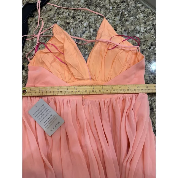 Meghan LA Geometric Seam Dress Buff Size Medium NWT $476 - Image 7