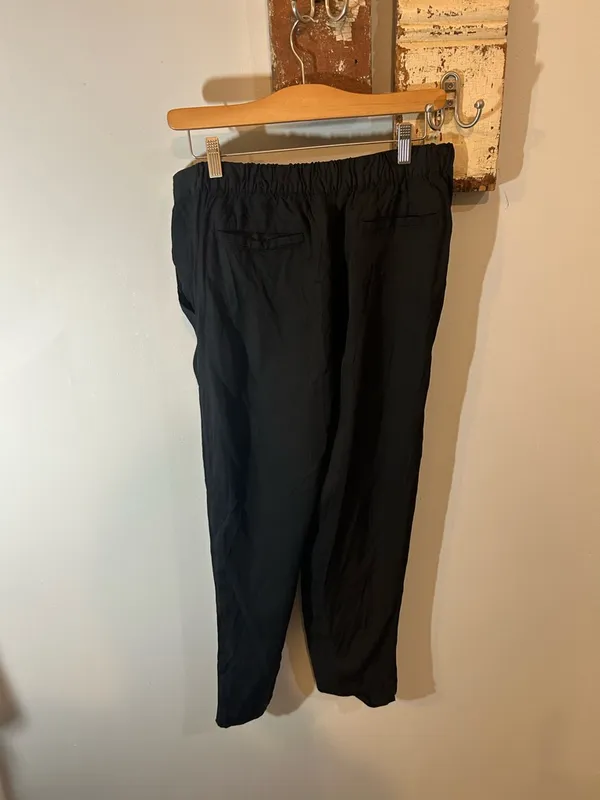 Lauren Ralph Lauren Wide-Leg Pull-On Pant in Black - Image 4