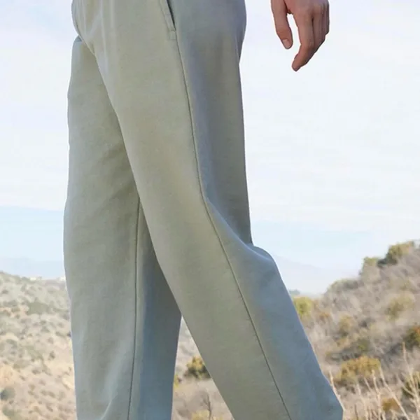 Brandy Melville x John Galt Rosa Faded Sage Green Casual Baggy Sweatpants — OS - Image 2