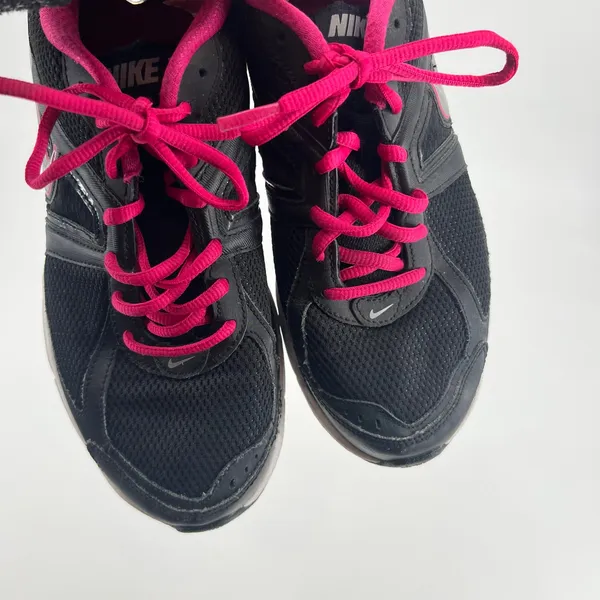 Nike Dart 9 Shoes Womens 10 Athletic Running Sneakers 443863-018 Black Pink Mesh - Image 3