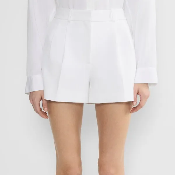 Aritzia Babaton - Pleated Mini Short - Image 2