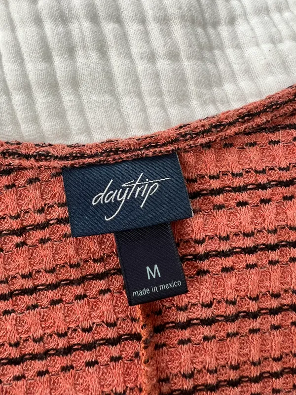 Daytrip Waffle Knit Blouse - Image 4