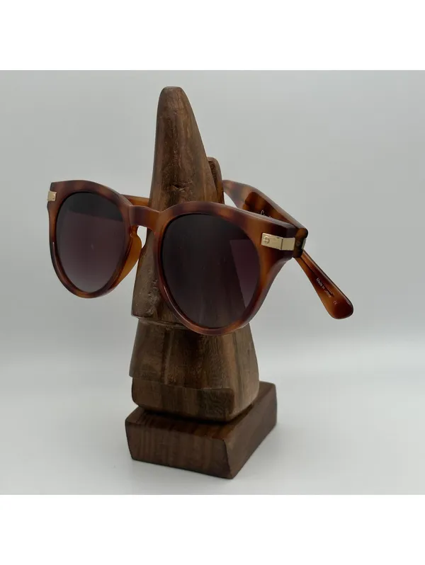 Cole Haan Polarized Tortoise Round Sunglasses - Image 2