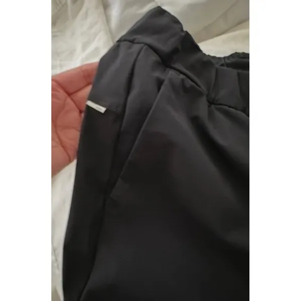 Vuori Black Optimist Pants Womens Size L High Rise Elastic Waist Activewear L - Image 3