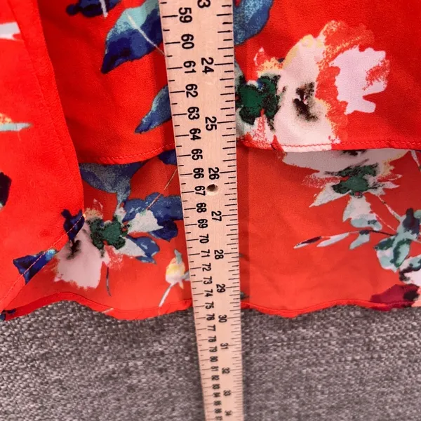 Rose‎ And Olive Boho Blouse Red Large - Image 10