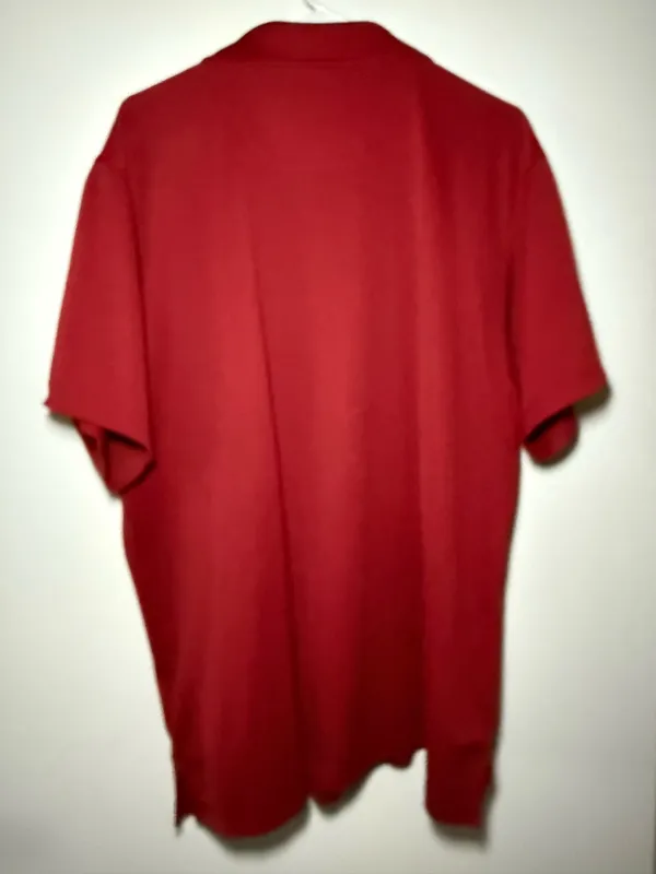 Columbia Men's Utilizer Polo Shirt Size XL Red Short Sleeve Performance Golf - Image 2