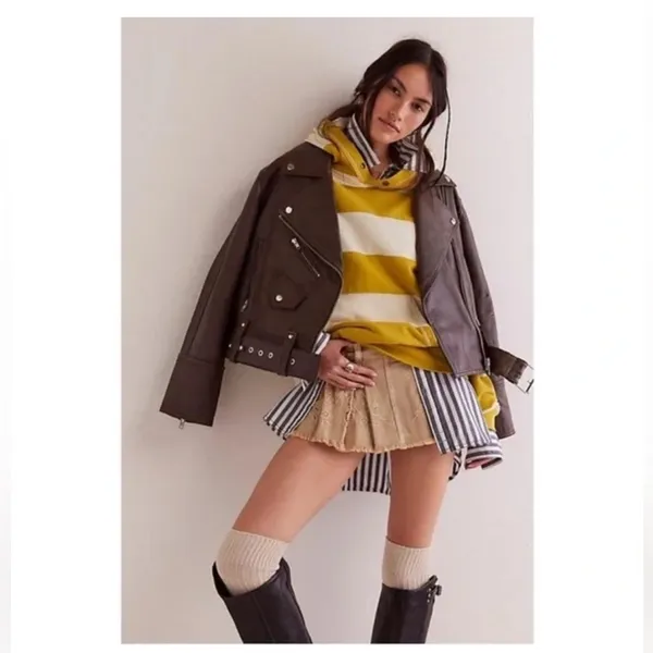 Free people Your Favorite Striped Hoodie - Image 2