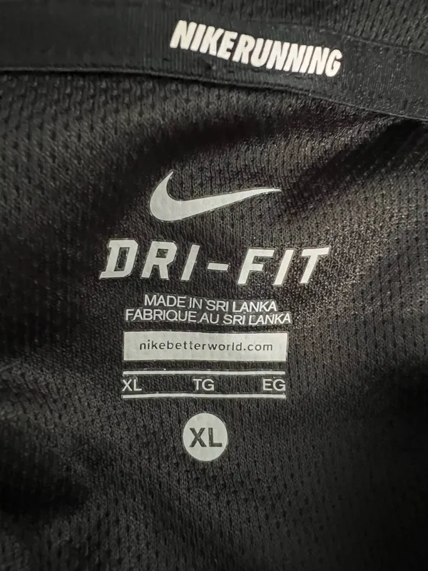 Nike Running Dri Fit Black Long Sleeve Quarter-Zip Top - Image 5