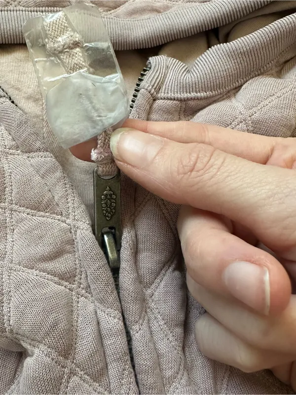Free People Hibernation Quilted Hooded Bomber Jacket - Dusty Rose Pink - Image 8