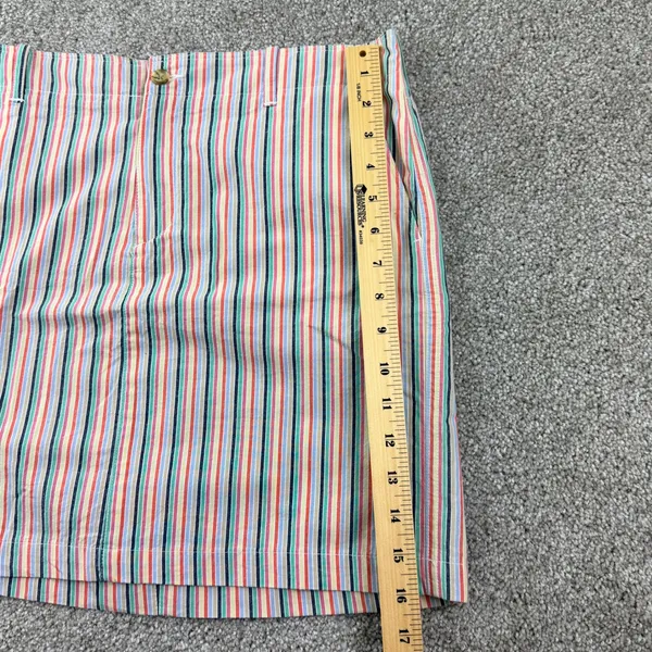 Peter Millar Womens S Multicolor Striped Golf Skirt Cotton‎ Preppy Coastal Golf - Image 5